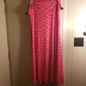 Lularoe maxi skirt size 3X
